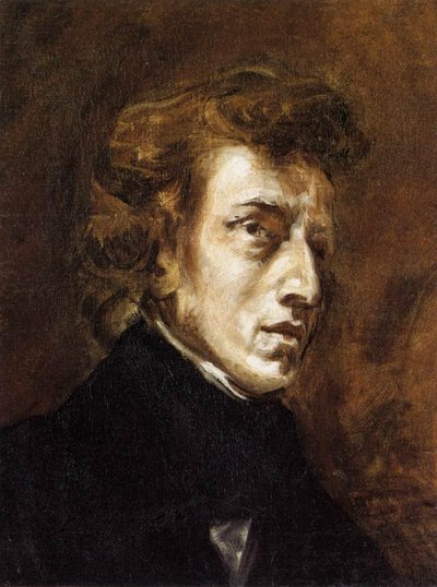 Frédéric Chopin de Ferdinand Victor Eugene Delacroix